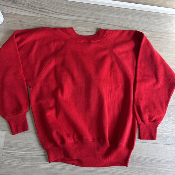 Vintage Ultra Sweats Christmas Sweatshirt Dear Santa I Want It All Light Up Sz M - Picture 8 of 11